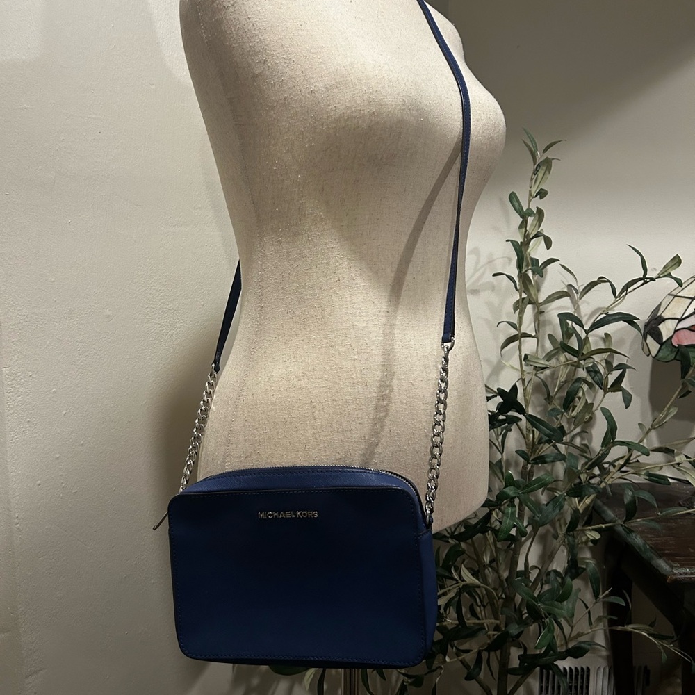 Michael Kors Blue Crossbody Bag